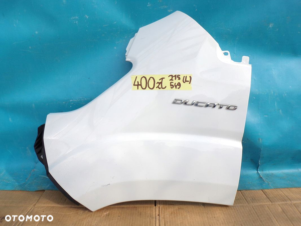 DUCATO BOXER JUMPER Lift 14- błotnik przedni LEWY BIAŁY 549