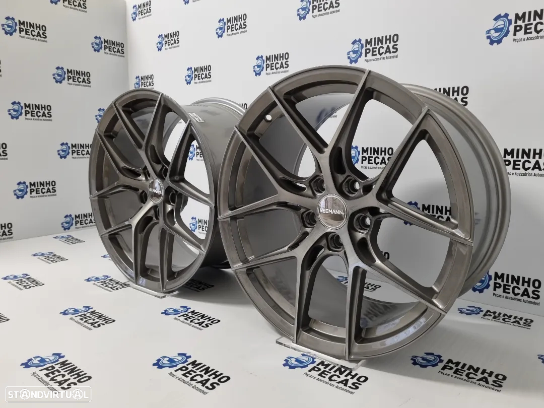 Jantes Veemann (VC580R) em 19 Carbon Grey (5x120) - 2