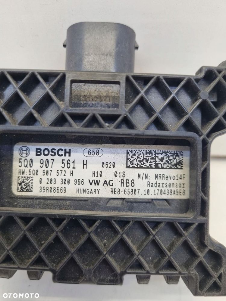 vw audi seat 5q0 radar distronic moduł sensor acc - 5