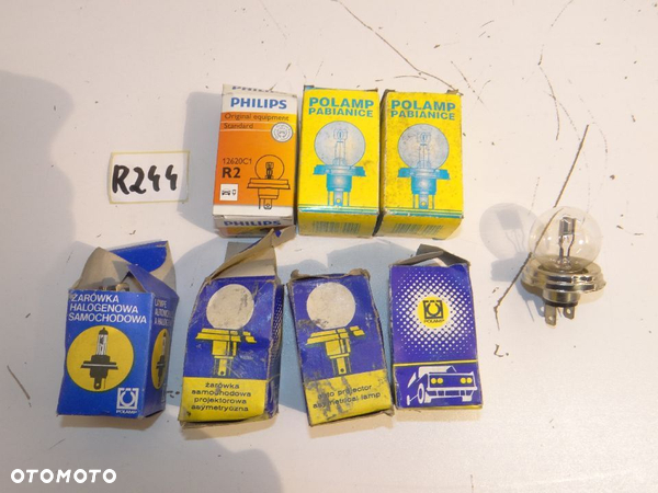 PRL Fiat 125p żarówka R2 12V 45 / 40W NW8 Philips Polamp