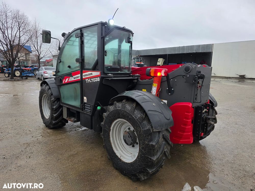 Massey Ferguson MF TH70.38 incarcator telescopic frontal tip manitou merlo dieci jcb faresin bobcat - 4