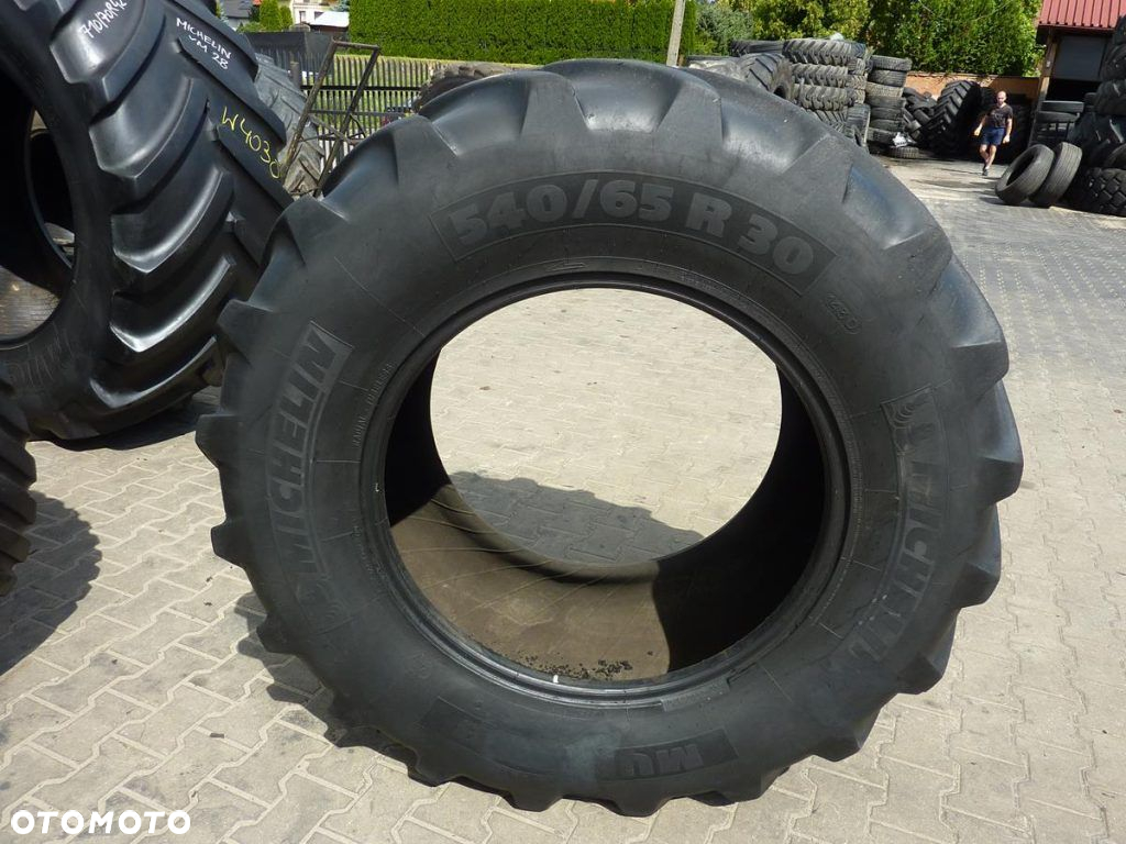 Opona używana rolnicza 540/65R30 MICHELIN MULTI BIB 1800zł W4032 - 2