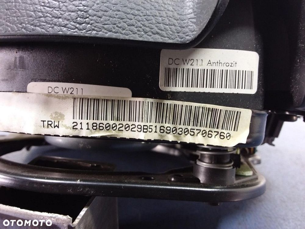 MERCEDES E KLASA W211 DESKA ROZDZIELCZA KONSOLA PODUSZKI EUROPA - 16