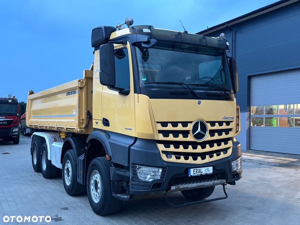 Mercedes-Benz Arocs 4148 Hydroburta Meiller Kipper 8x4 idealny stan - 14