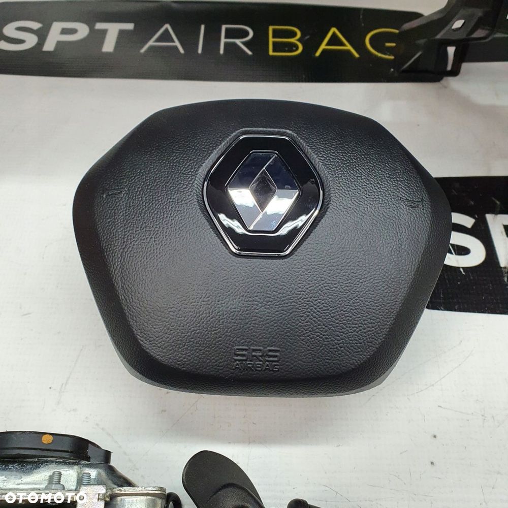 RENAULT TALISMAN DESKA ROZDZIELCZA KONSOLA KOKPIT PULPIT PODUSZKI AIRBAG AIR BAG PASY KIT SET - 7