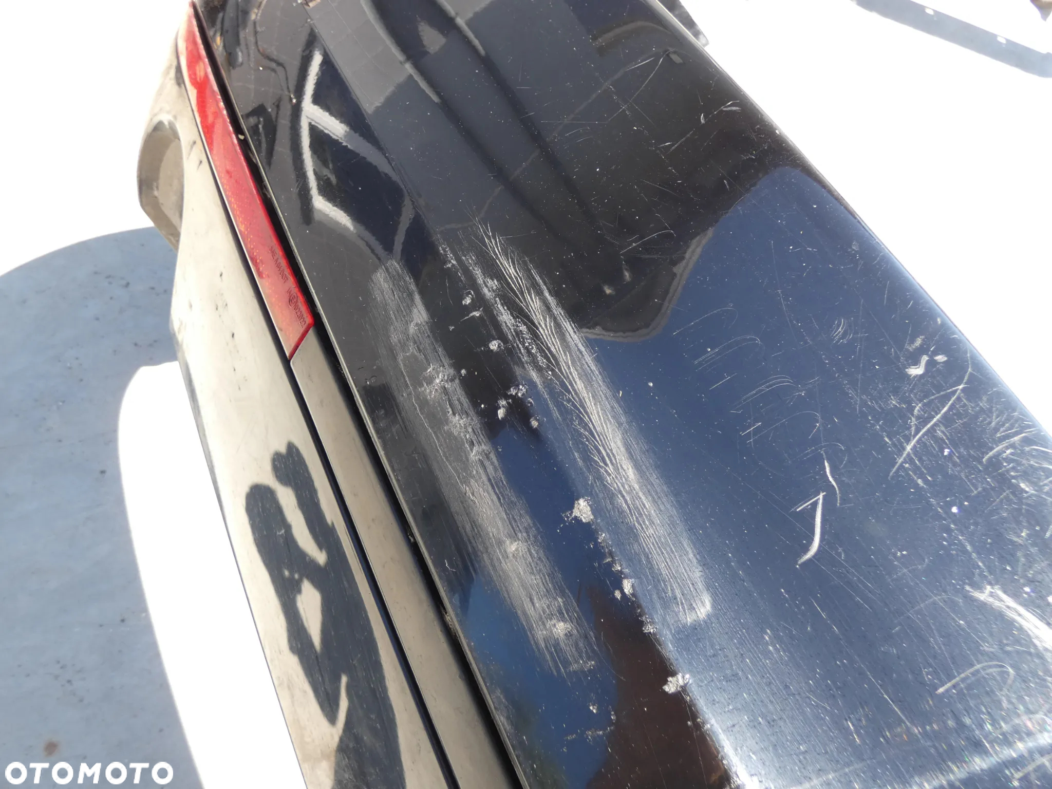 VW GOLF VI 6 KOMBI L041 ZDERZAK TYŁ TYLNY CZARNY L041 GORLICE - 8