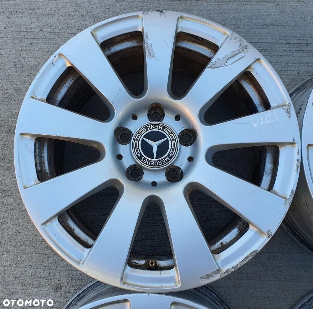 ALUFELGI FELGI 16 5x112 7.5J ET45.5 MERCEDES W212 A2124010102 4SZT - 2