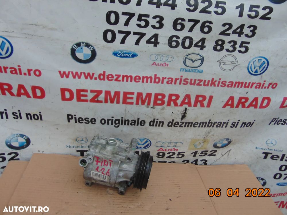 Compresor clima Fiat 500 1.2 benzina 1.4 500c 500x abarth alfa romeo giulietta mito 0.9 panda punto - 3