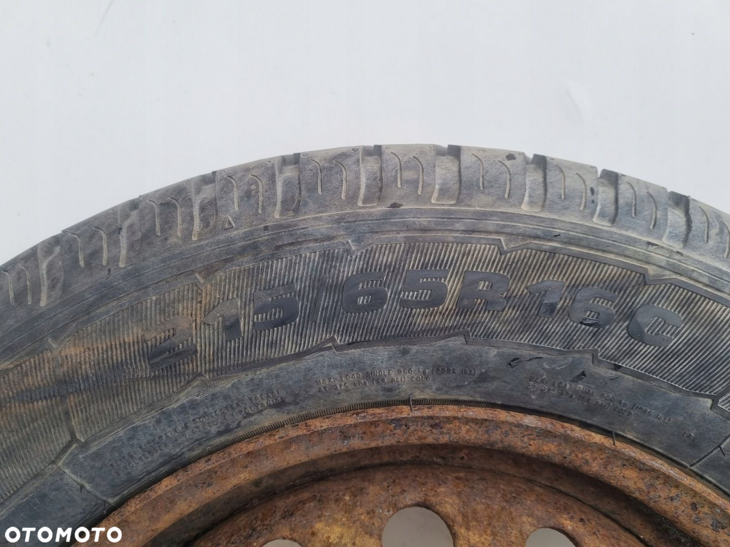Renault Trafic III KOŁO ZAPASOWE Zapas felga 215/65 R16C 5x114.3 ET50 - 3