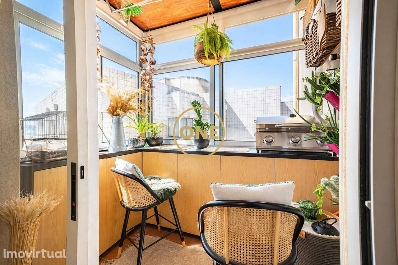 Apartamento T3 a 100 mts Praia com Garagem fechada! - Grande imagem: 5/23