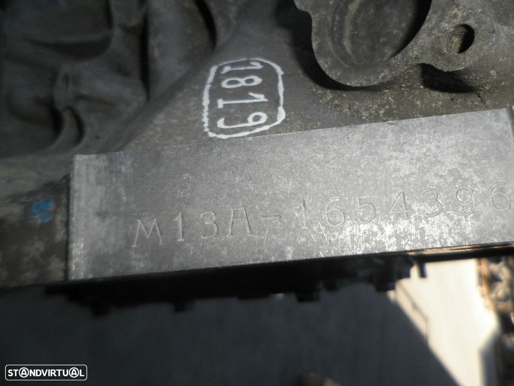 Motor M13A SUZUKI SWIFT 3 2005 1.3 90CV 3P PRETO - 6