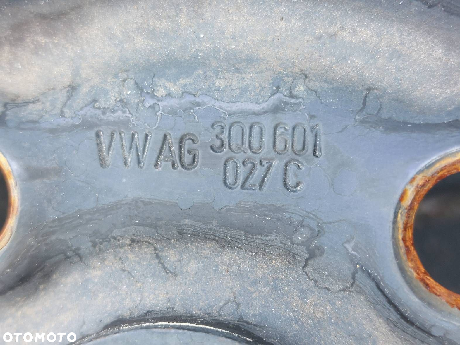 FELGA STALOWA 2 SZT 5x112 6,5Jx16 ET41 FI57,1 VOLKSWAGEN 3Q0601027C - 3