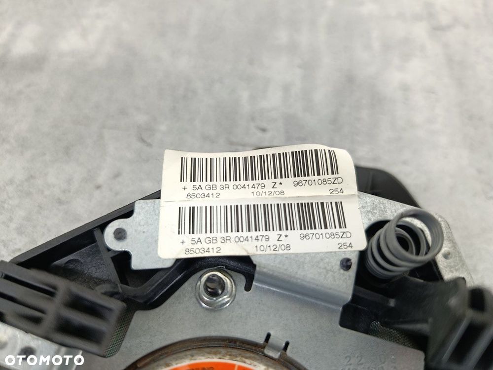 KIEROWNICA Z PODUSZKĄ PEUGEOT 206 PLUS 6045457  96866878  96701085ZD - 12