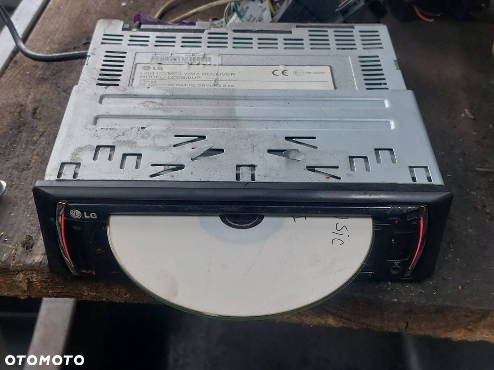 RADIO ODTWARZACZ SAMOCHODOWY 1 DIN LG LCS500UR CD USB AUX - 7