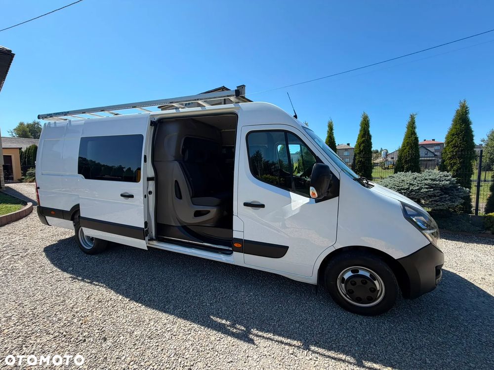 Opel Movano L4H2 Na bliźniaku HAK Bagażnik dachowy + drabinka Klima Tempomat Czujniki Kamera cofania Holenderka - 13