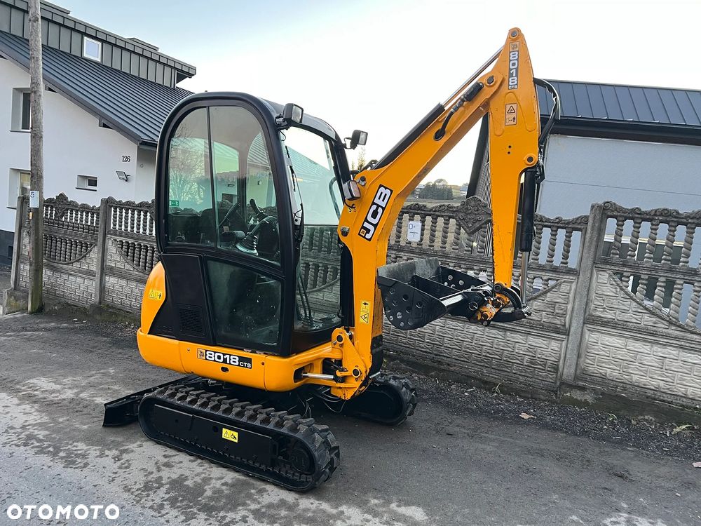 JCB 8018 CTS * Minikoparka JCB 8018 * 2 Tony * Rozsuwane Podwozie * Nowe Gąsienice * Stan IDEALNY * - 11