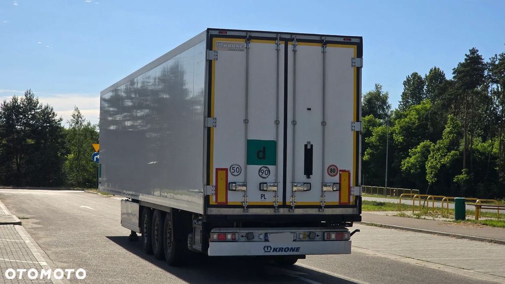 Krone CHŁODNIA / OŚ PODNOSZONA / PALECIARA / 4 RYGLE / AGREGAT CARRIER VECTOR 1550 / ELEKTRYK / DRUKARKA - 2