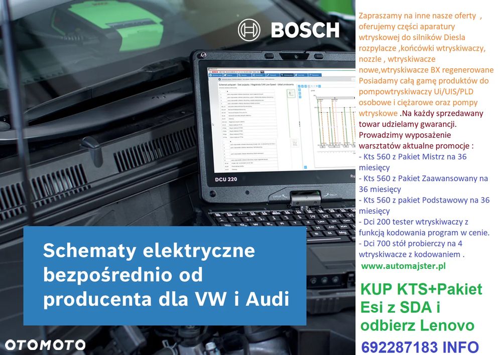 KTS 960 Bosch tester KTS 560 DCU 220 DEMO - 24