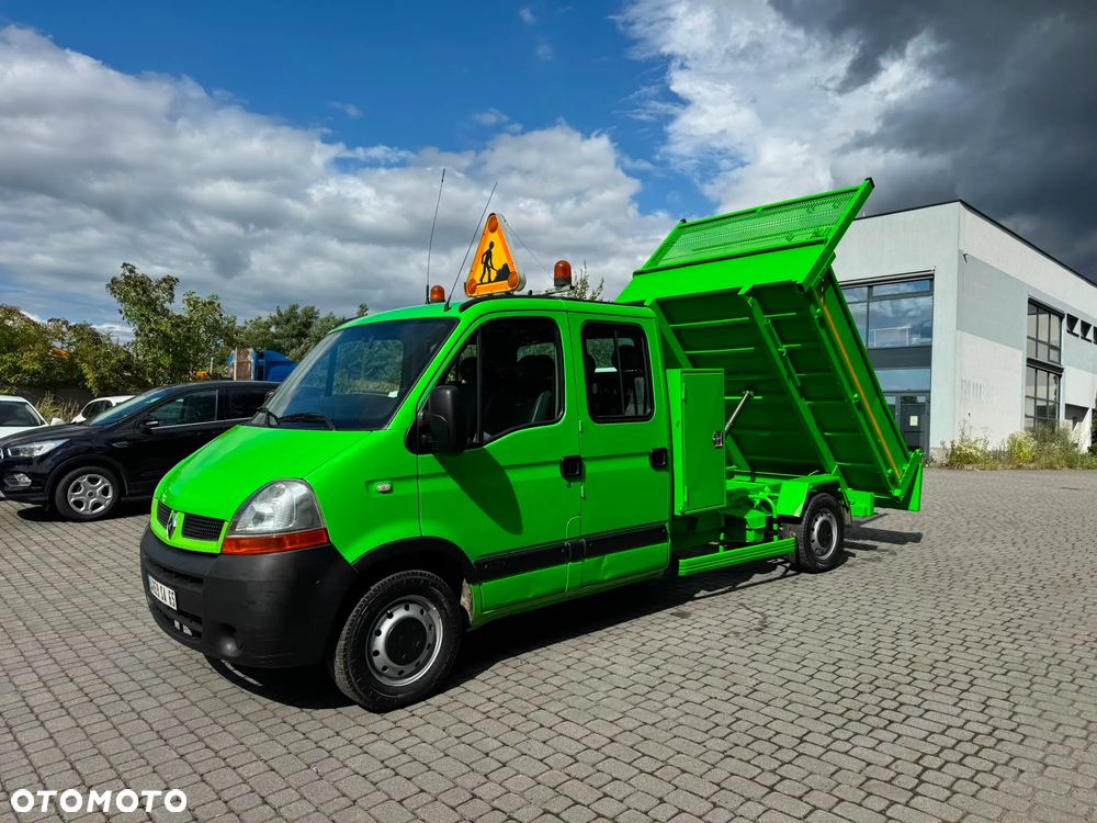 Renault Master Wywrotka 7 Osobowa Brygadówka Kipper Kiper Wywrot - 1