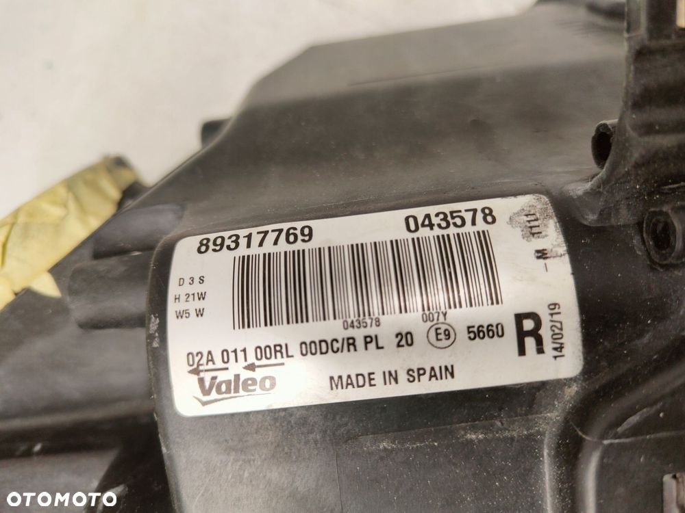 audi a5 8t xenon nie skrętny lampa prawy przód 89317769 - 5