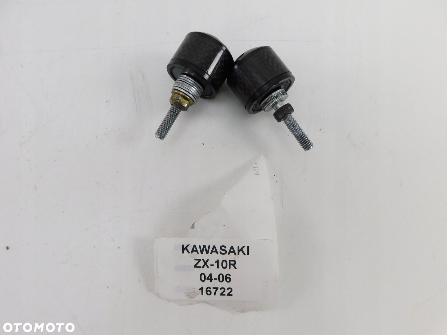 KAWASAKI ZX-10R 04-06 CIĘŻARKI KIEROWNICY ODBOJE - 1