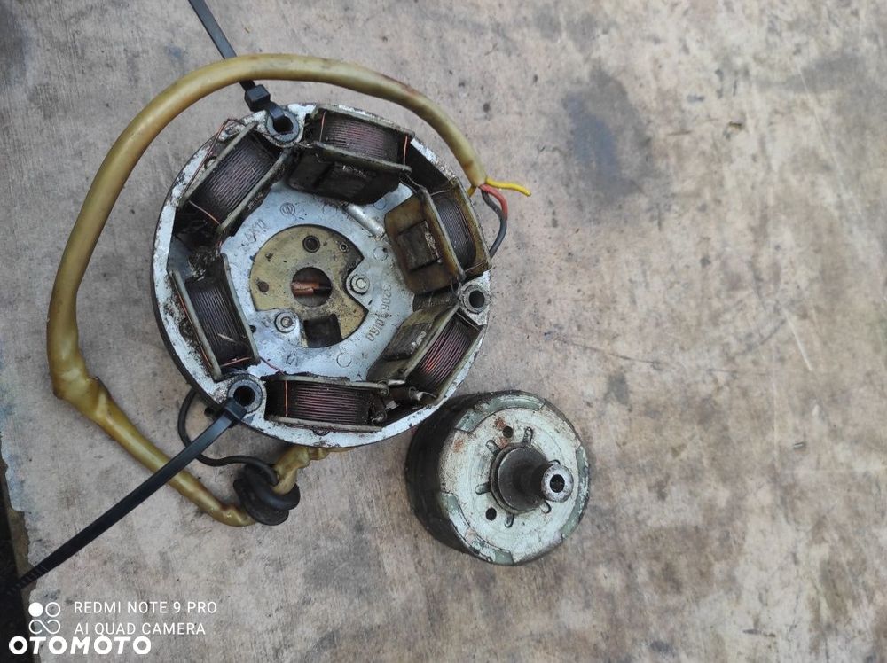 Zapłon iskrownik prądnica stojan wirnik 6V WSK 175 shl 15.156tp - 3