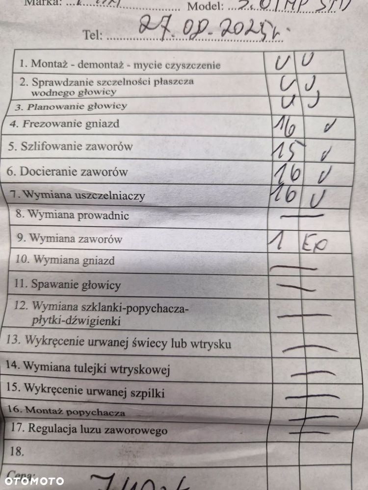 GŁOWICA SILNIKA GOTOWA DO ZAŁOŻENIA IVECO DAILY JUMPER BOXER DUCATO 3.0 HDI 11r.+  EURO 5 6 - 14