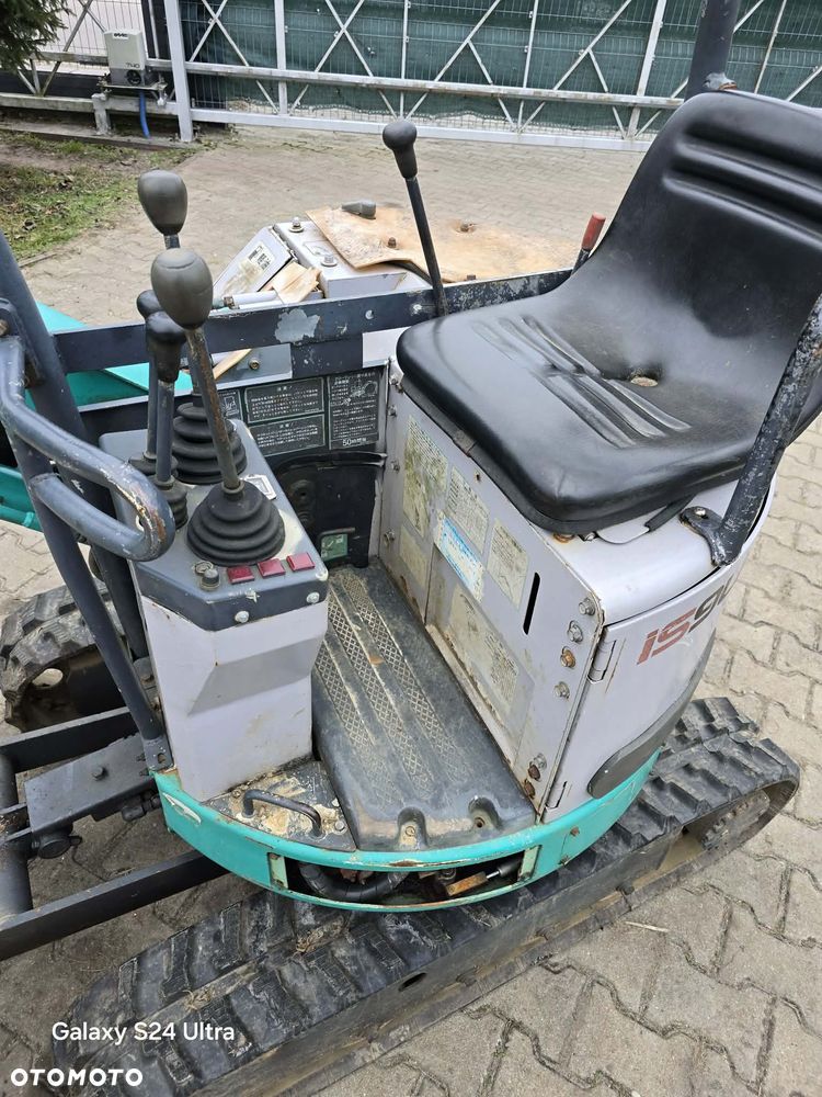 Kubota IHI is9ux Japonska minikoparka Oryginalna po serwisie 1 tona 1653 moto godziny Yanmar Film - 16