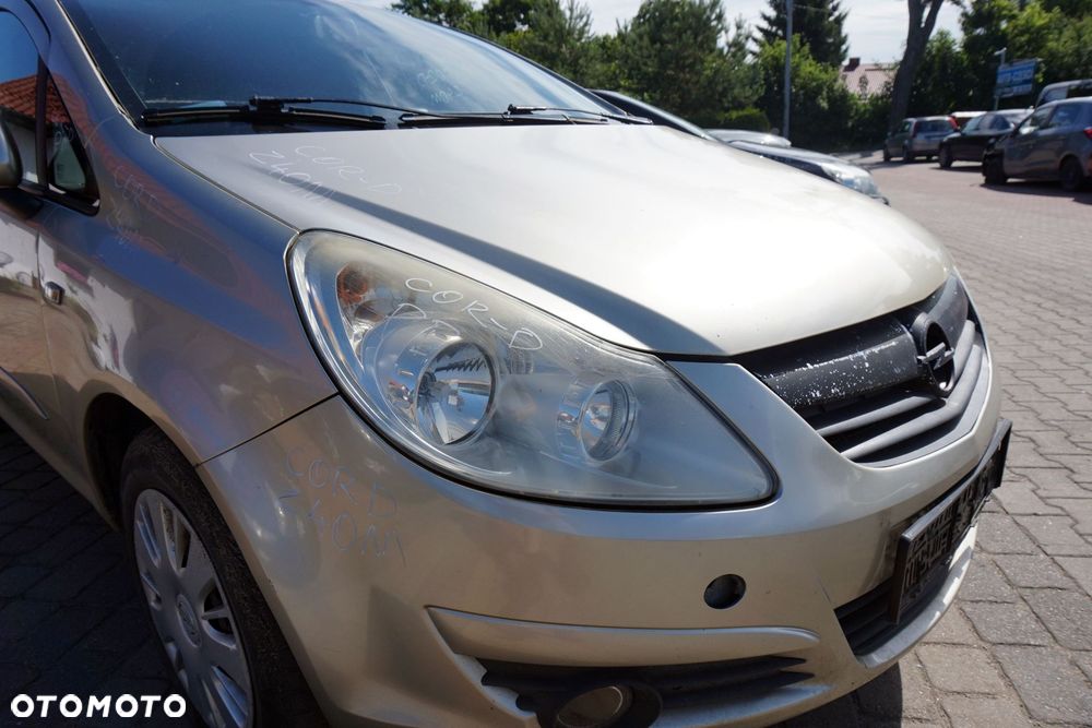 MASKA ZDERZAK BŁOTNIKI LAMPY CORSA D IV Z40M  OPEL 2006-2011 ZŁOTY PRZÓD KOMPLETNY - 34