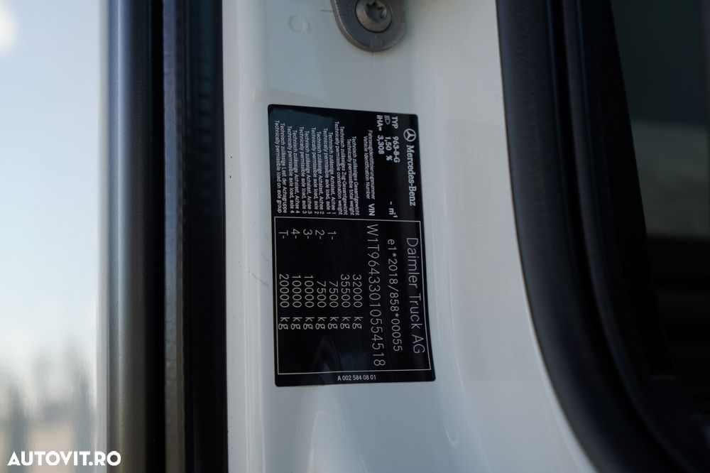Mercedes-Benz AROCS 3240 / 9M3 BETONIERĂ / 8x4 / SCHWING STETTER / HARDOX / JANTE DIN ALIAJ / 12.2021 - 37