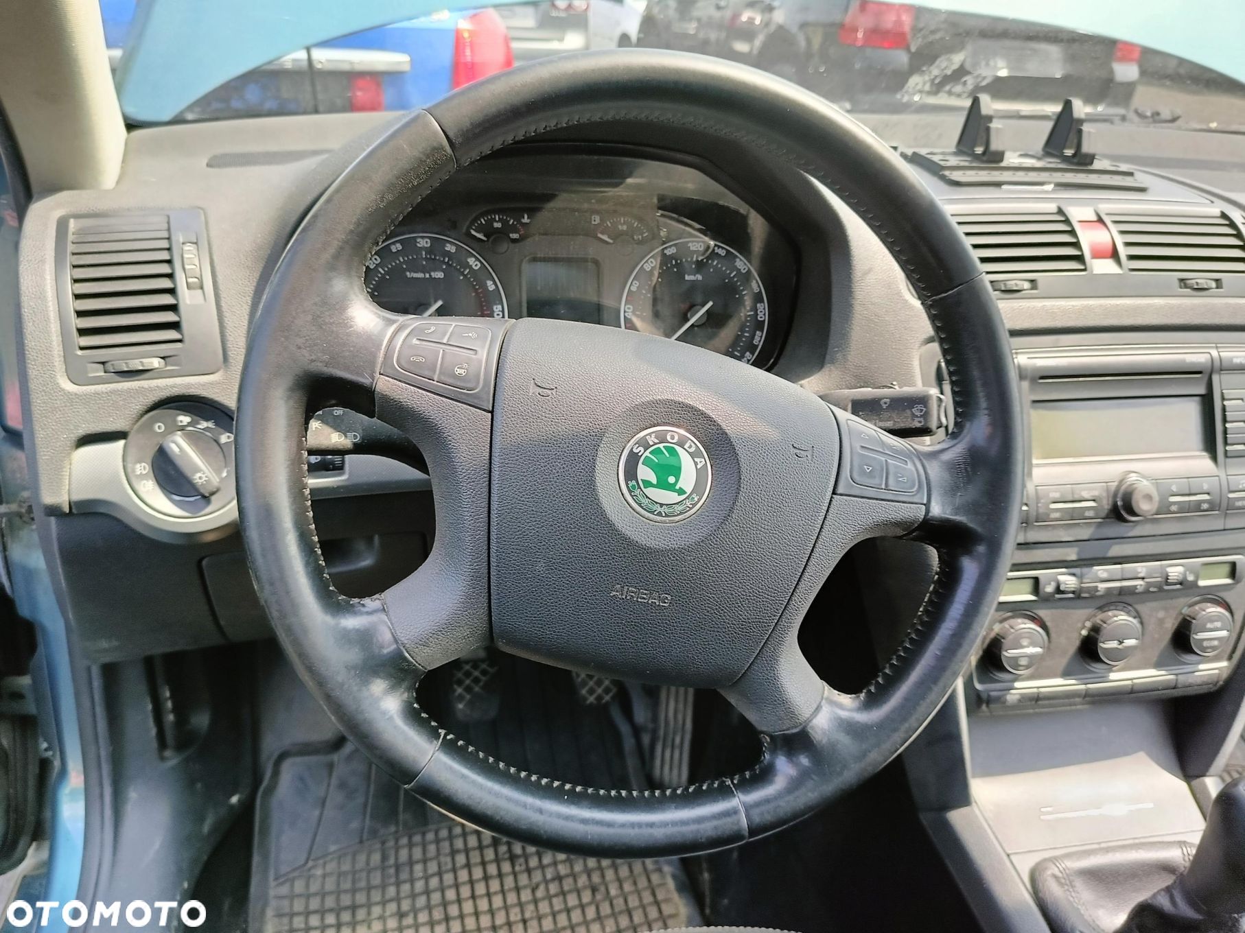 Skoda Octavia 2 II 04-10 KIEROWNICA Z PODUSZKA AIRBAG - 1