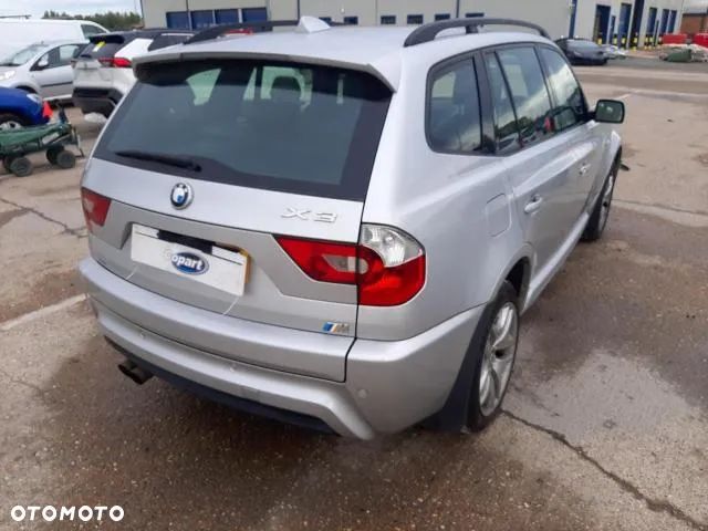 Zderzak tył tylny BMW E83 X3 Mpakiet mpakiet titansilber 354 pdc