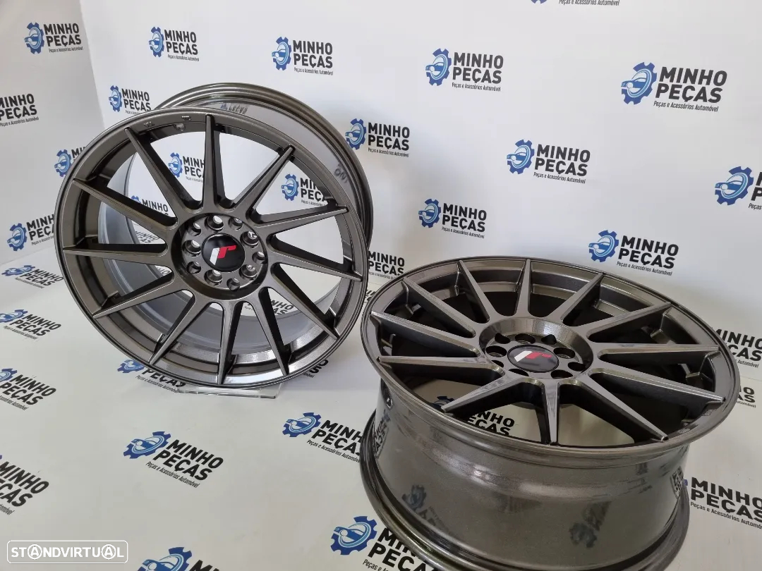 Jantes Japan Racing (JR22) em 17 Hyper Black - 6