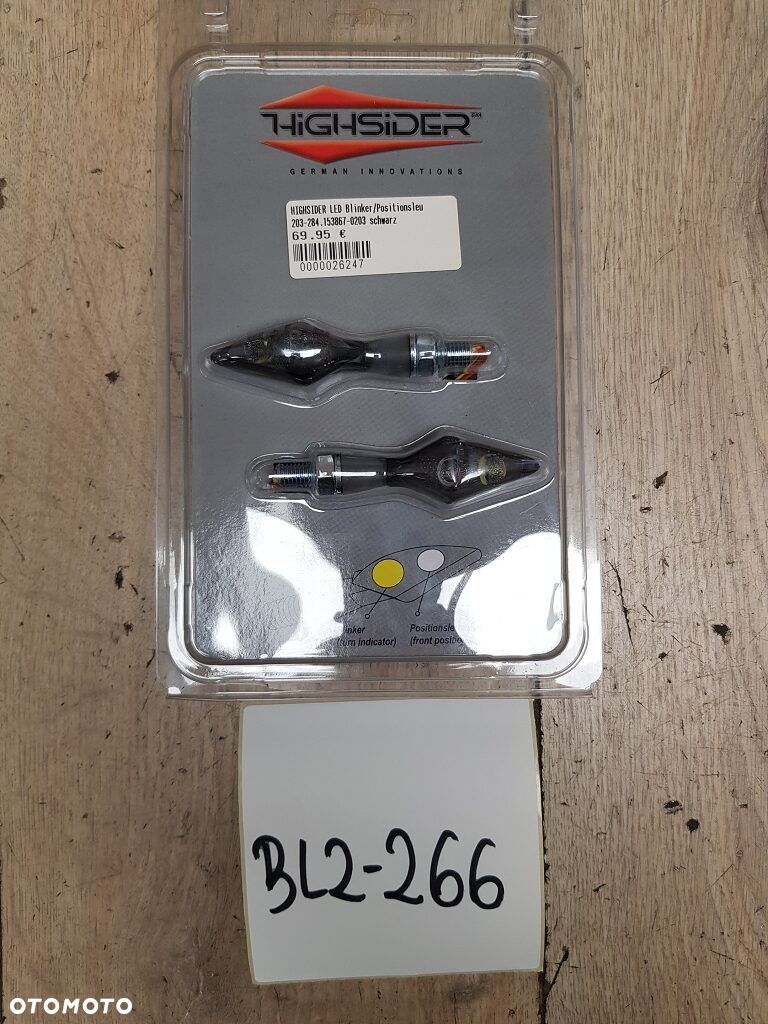 Kierunkowskazy przód 2w1 Led Highsider 203-284 Pen Head Double - 1