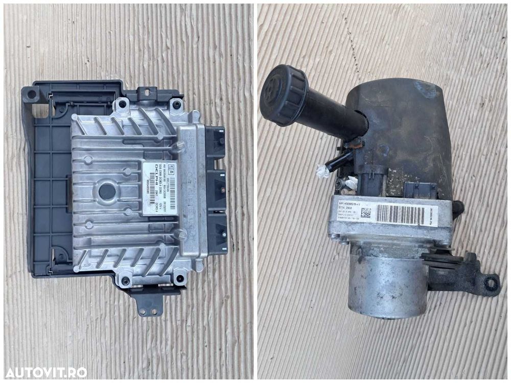 Peugeot 407, pompa servodirectie, calculator ECU, motor 2.0 D - 1