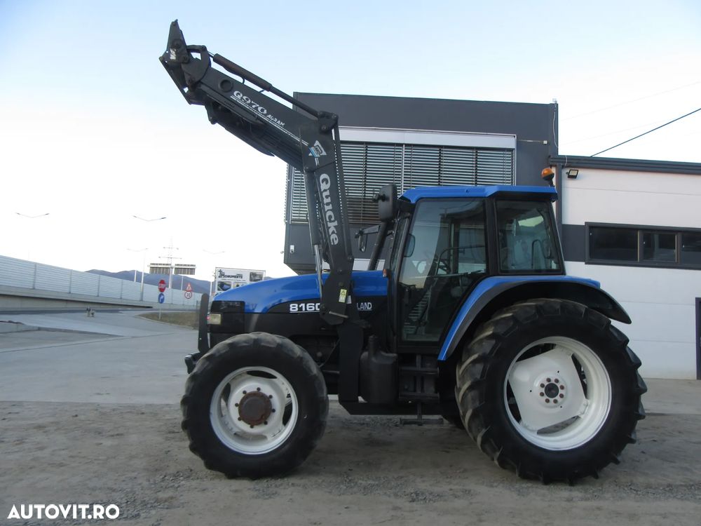 New Holland 8160 cu incarcator frontal - 17