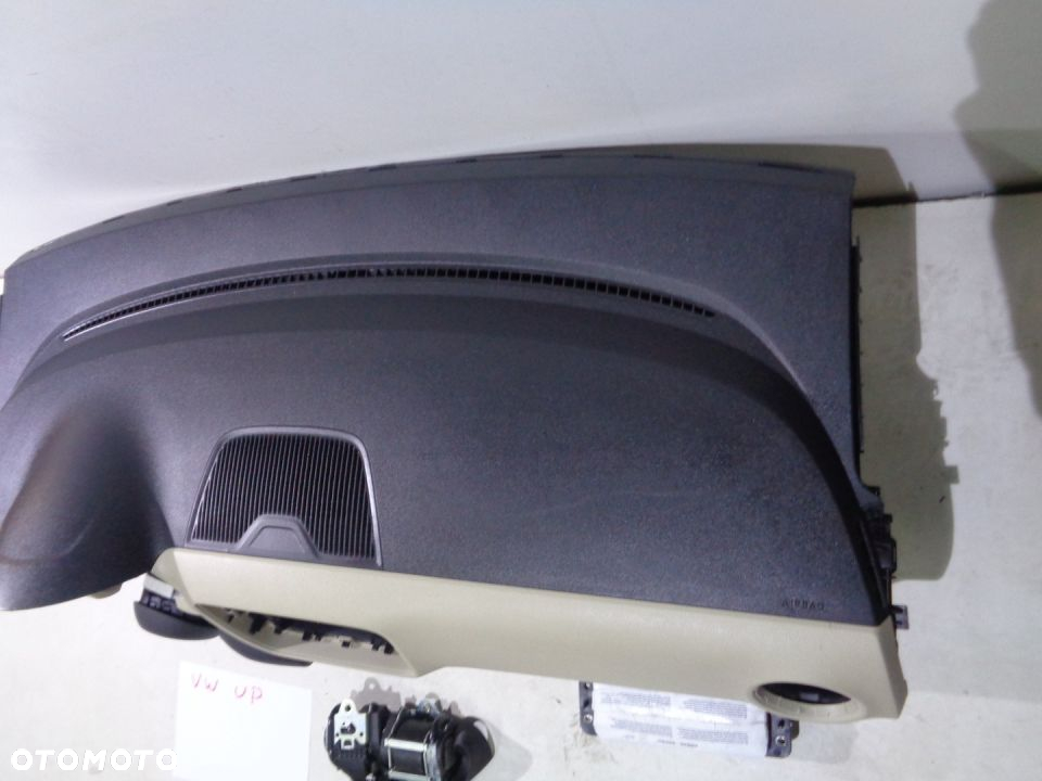 VOLKSWAGEN UP VW UP DESKA AIRBAG PASY KOMPLET - 3