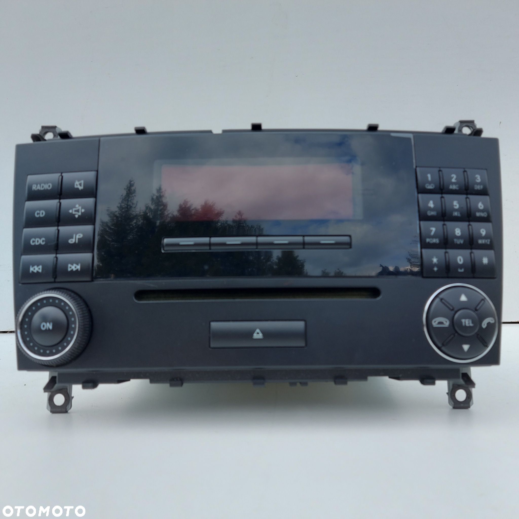 RADIO RADIOODTWARZACZ CD MERCEDES C W203 ORYGINAL DEMONTAZ 2038273842 - 1