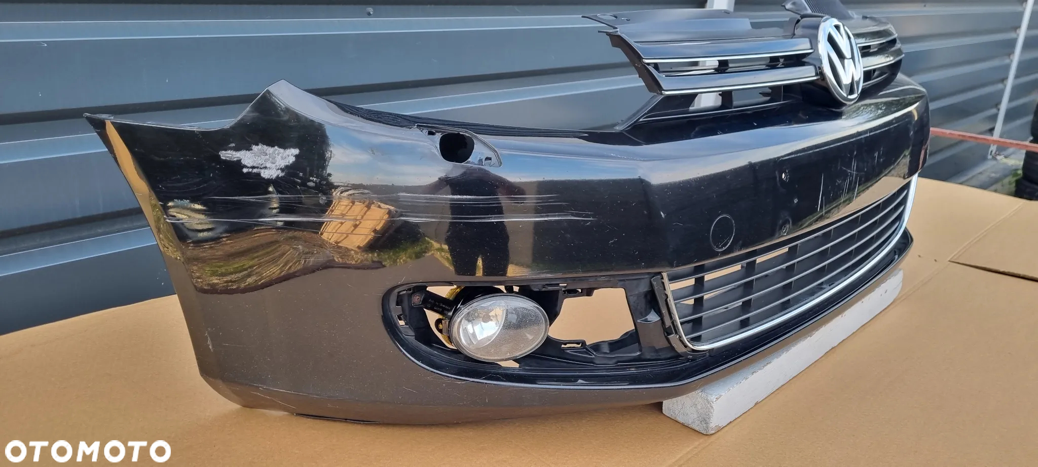 VW Golf VI KOMBI zderzak przód oryginał MC026 - 7