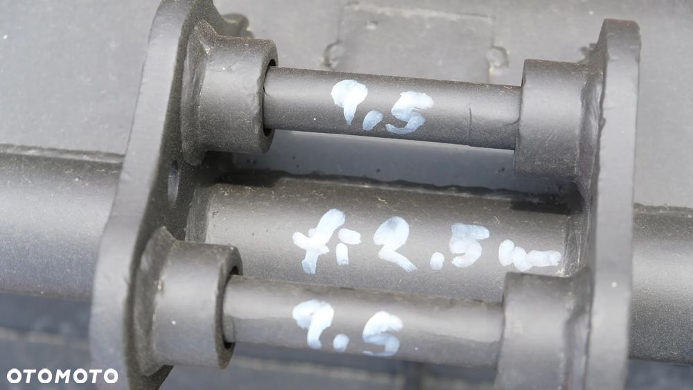 łyżka skarpowa 100cm do minikoparki mocowanie na bolce fi 2,5cm - 6