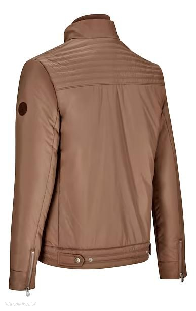 MERCEDES Classic Elegance meska kurtka pikowana Cognac S - 2