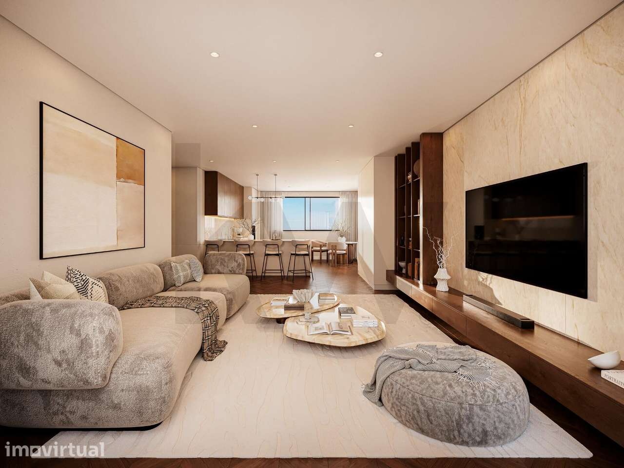 Penthouse T4 com Varandas em Leça da Palmeira - Grande imagem: 5/17