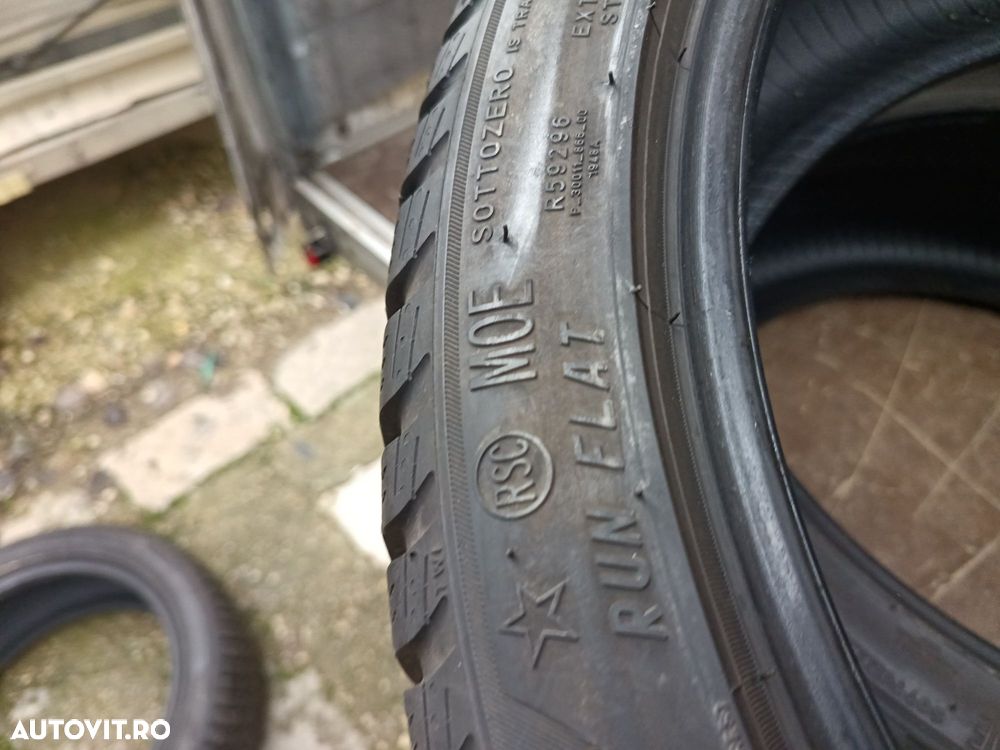 Anvelope MS iarna 275 35 19 pirelli runflat 2022 5.8mm - 6