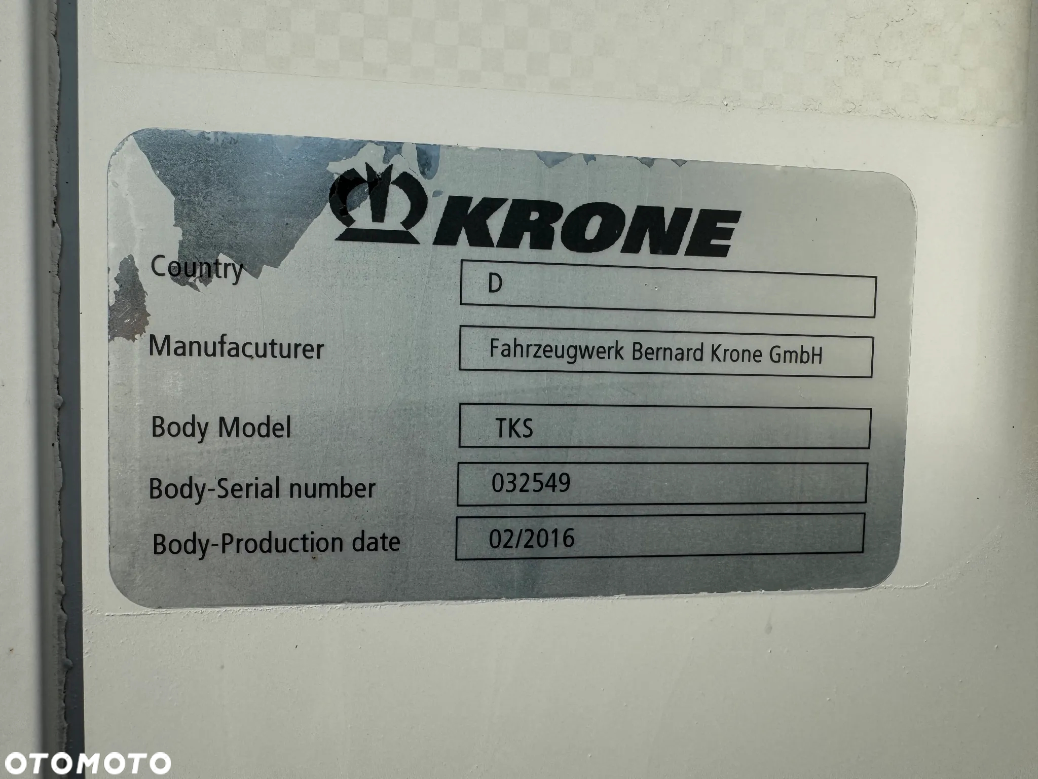Krone Chłodnia ,Doppelstock , Carrier Vector 1550, Kwiatowa 2,50m - 34