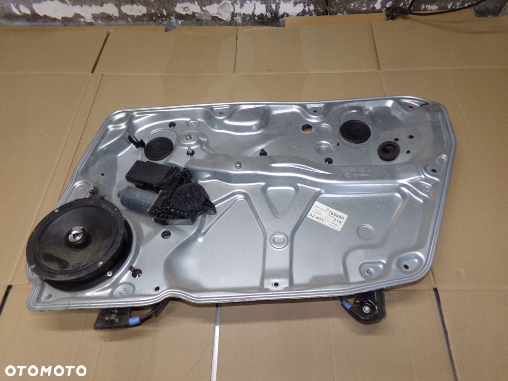 mechanizm szyby prawy przód silniczek podnosnik vw passat b5 - 1