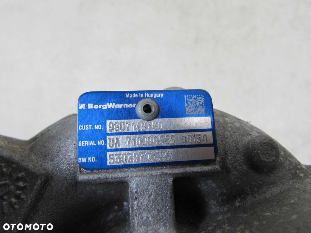 CITROEN DS3 08-15 1.6 TB THP TURBO TURBOSPREZARKA 9807149780 - 13