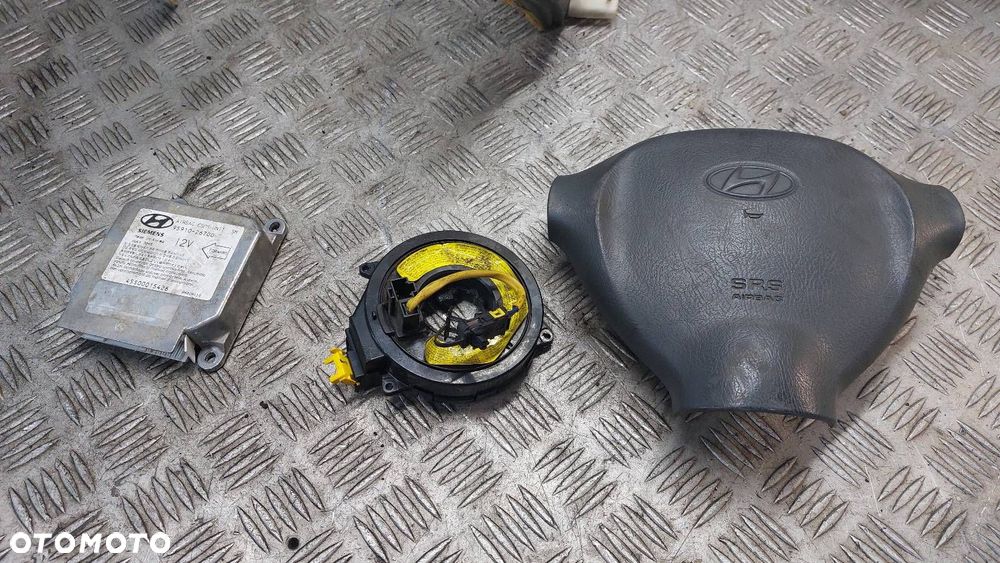 ZESTAW POSTRZAŁOWY HYUNDAI SANTA FE I KOKPIT AIRBAG KIEROWCY - 7
