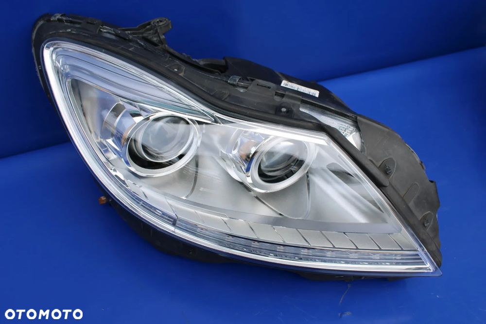 Reflektory prawy  lewy komplet Led ILS OE Mercedes W216 C216 Lift Europa - 13