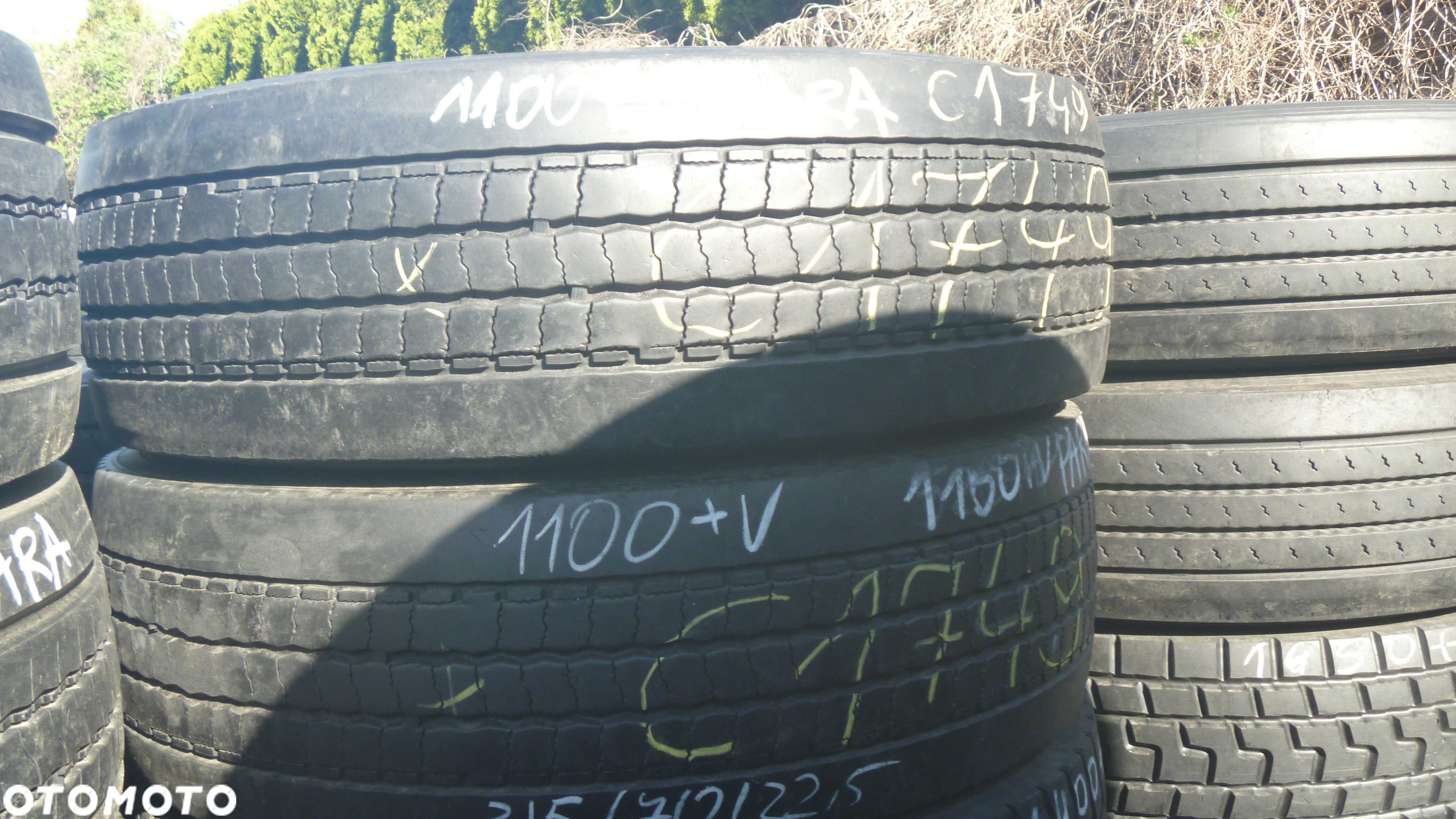 2x Opona używana ciężarowa 315/70R22.5 HANKOOK 550zł(szt.) C1749 - 1