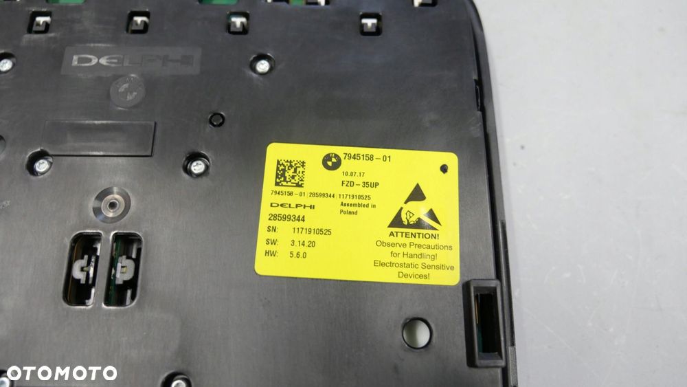 bmw x3 g01 x4 g02 g30 g31 moduł centrum dachu lampka podsufitki 7945158 - 11